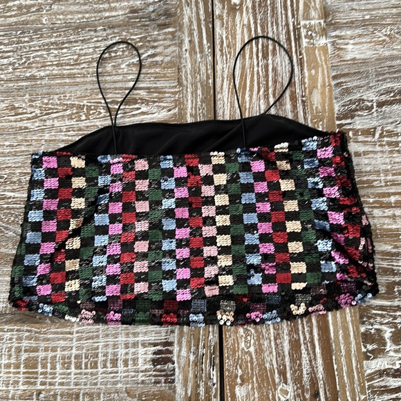 Anna Grace - Sequin top - NWOT - Picture 12 of 12